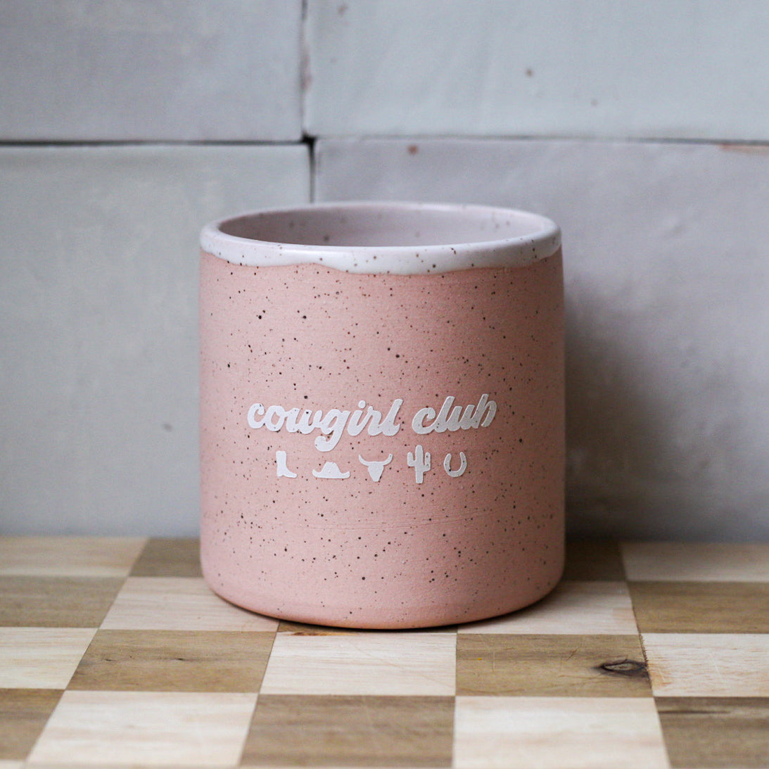 cowgirl club tumbler