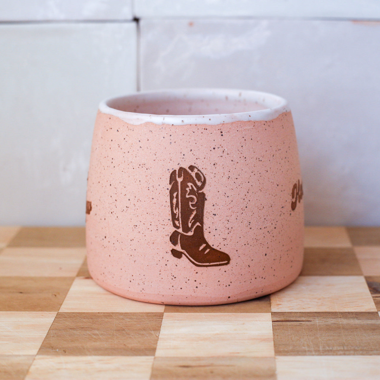 pink country cup
