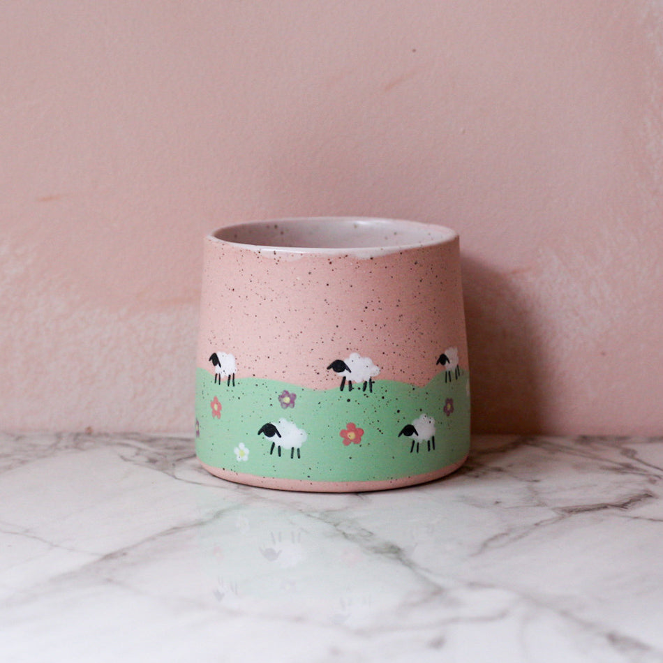 pink sheep cup