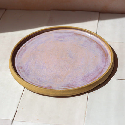 lilac plate