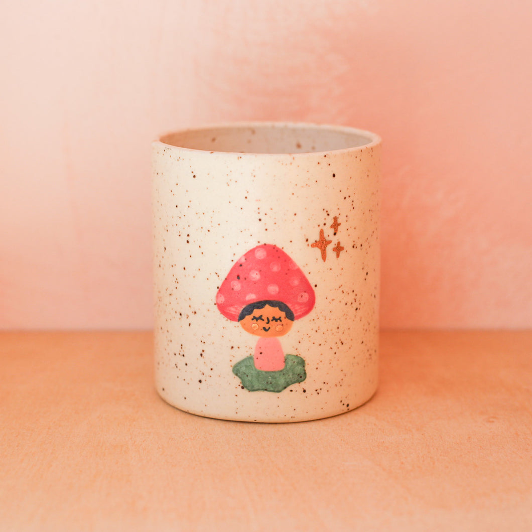 mushroom maws girlie tumbler