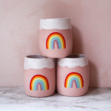 Load image into Gallery viewer, pink rainbow tumbler
